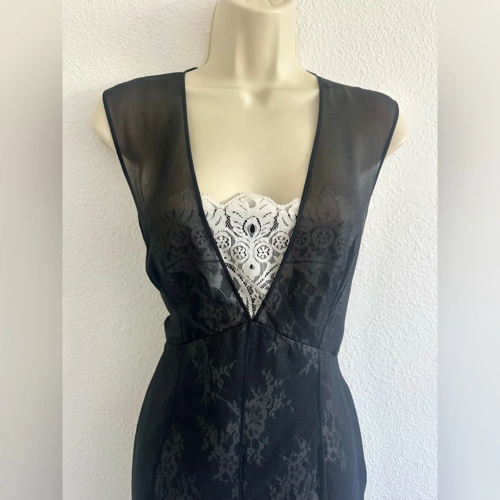 Robert Rodriguez Black Lace Mini Dress - Picture 6 of 15